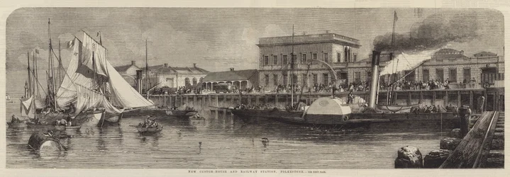 Nueva Aduana y Estación de Ferrocarril, Folkestone